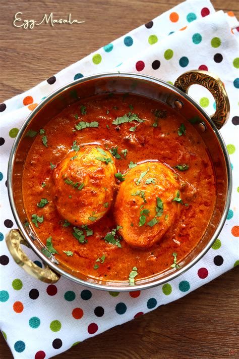 Egg Masala Recipe The Mediterranean Dish