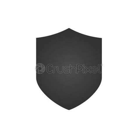 Blank Shield Icon Protection Sign Firewall Security Icon Shield Symbol Stock Vector 1948356