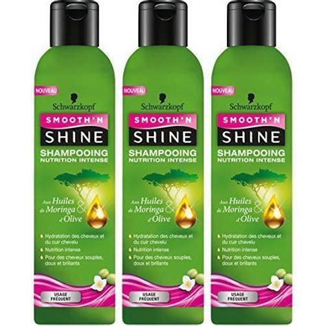 Smooth N Shine Shampooing Nutrition Intense Ml Lot De