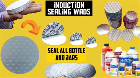 Induction Sealing Wads Seal Bottles And Jars Using Induction Seal