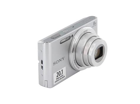 Sony Cyber Shot W Silver Mp Mm Wide Angle Digital Camera