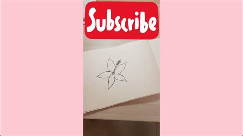 Beautiful Flower Drawing Vani Dagar Inshort Youtube