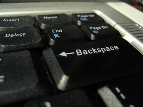 Backspace Key - Stock Photos - CreateBlog