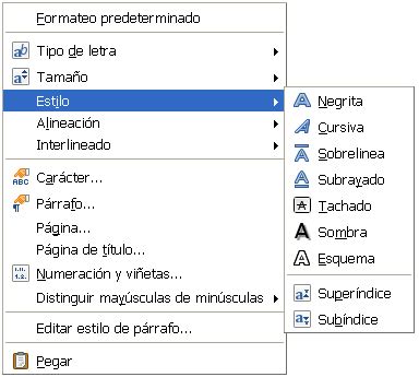 Actividades Procesador de textos en la enseñanaza