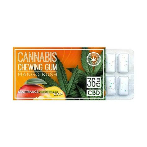 Chewing Gum Au Cbd Mangue Multitrance