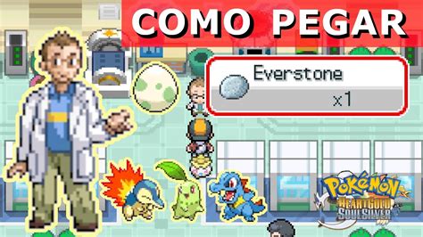 Como Pegar O Everstone No Pokémon Heartgold And Soulsilver Youtube