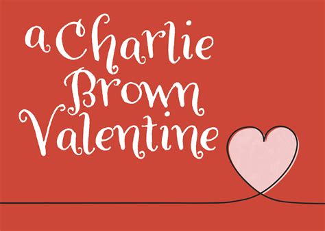 Charlie Brown Valentine - Washington County CVB