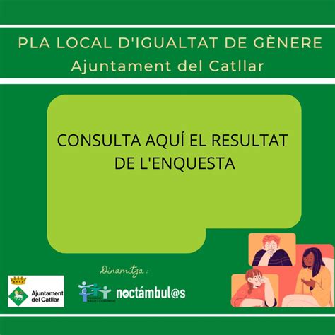 Pla Local D Igualtat De G Nere El Catllar