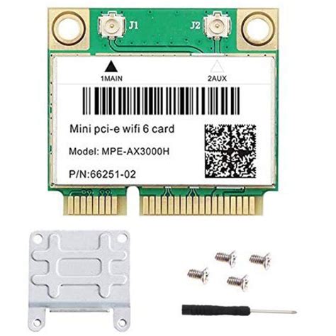 Mpe Ax H Dual Band Wifi Card Ax Wireless Half Mini Pci E