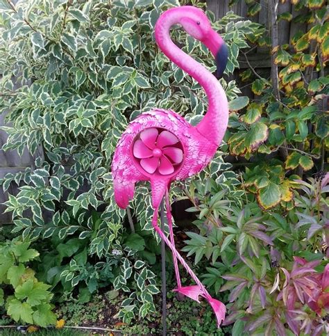 Metal Flamingo Garden Ornaments Uk Fasci Garden