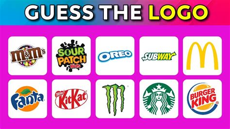 Guess The Logo Quiz Food Drink Edition Logos Quiz Hawb Youtube