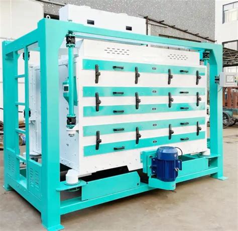 White Rice Grading Vibrating Sieve White Rice Separator For Sale