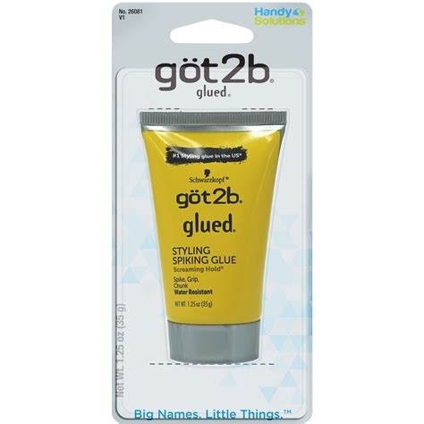 got2b Glued Hair Spiking Glue - 1.25 oz Tube – Travel Kit Builder by