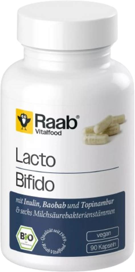 LACTO BIFIDO Bio 90 Kapseln Raab Vitalfood VitalAbo