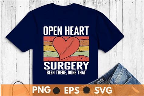 Open Heart Surgery Survivor Scars Are Like Tattoos Recovery T Shirt T