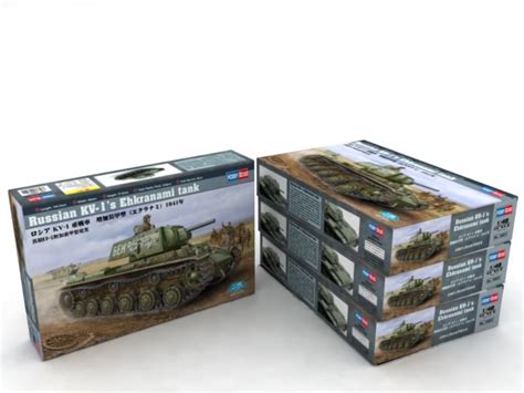 Russian KV 1 Ehkranami Tank Hobby Boss 84811