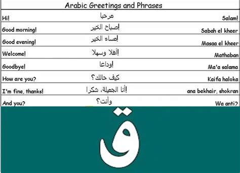 Basic Arabic Phrases & Expressions For You - Quran Mualim