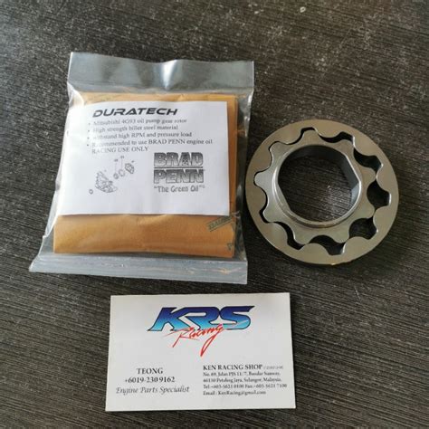 Duratech Racing 4G93 Billet Oil Pump Gear GSR Turbo Satria Gti Putra