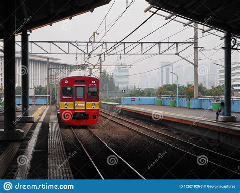 Transporte Urbano En Jakarta Foto De Archivo Editorial Imagen De