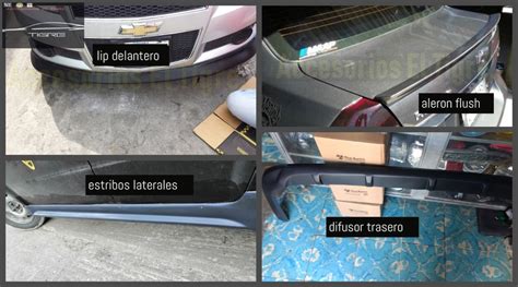 Kit Deportivo Chevrolet Aveo Spoiler Lip Aveo 3 708 00 En Mercado Libre