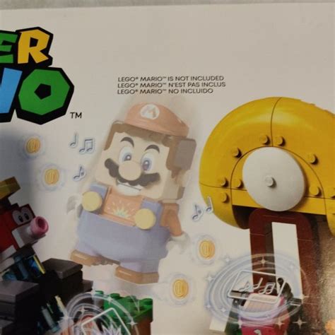 Lego Toys Lego Super Mario Toads Treasure Hunt 7368 464 Piece