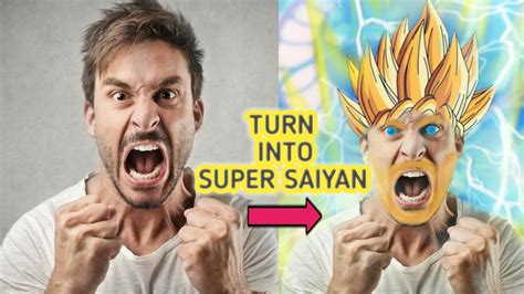 How To Become A Super Saiyan Turn Into Dragonball Saiyan Picsart