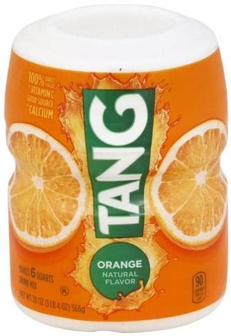 Tang Orange Drink Mix - 20 oz, Nutrition Information | Innit