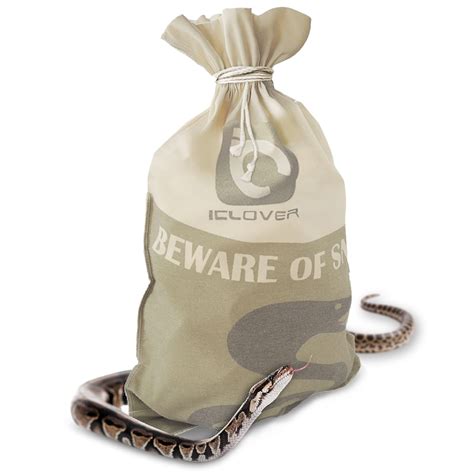 Buy IC ICLOVER Snake Reptile Bag With Drawstring 20 X 28 Heavy Duty