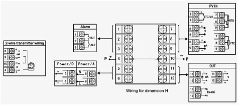 Double 4 Digit Digital Panel Meter For Rtd Pressure Level Sensor