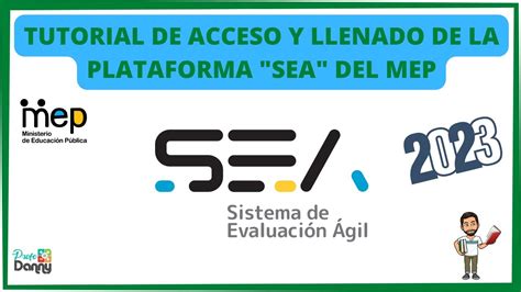 Tutorial De Acceso Al Sea Del Mep Llenado De Datos Desde La Web