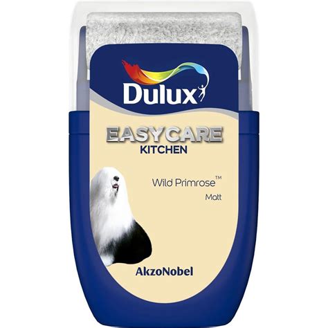 Dulux Easycare Kitchen Wild Primrose Tester Pot 75ml Wilko