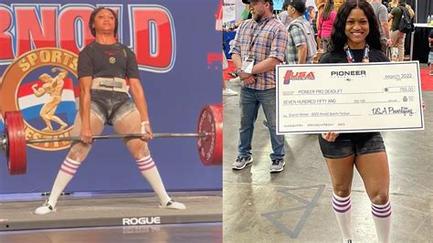 Powerlifter Jordanne Panton Sets American Deadlift Record And Pr Of 513