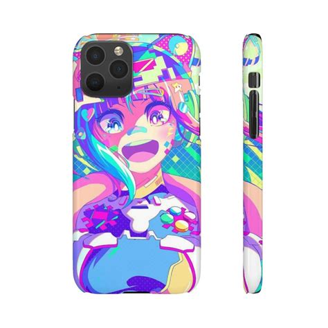 Cyberpunk Hard Case Girl Ps Anime Princess Cosplay Iphone Xr Etsy