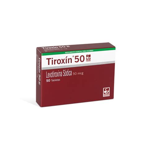 Drogas S S TIROXIN 50 MG CAJA X 50 TABS