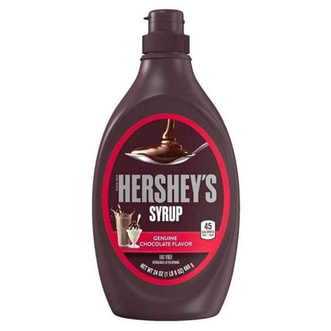 S T Socola Syrup Hershey S Genuine Chocolate Flavor Chai G Hershey