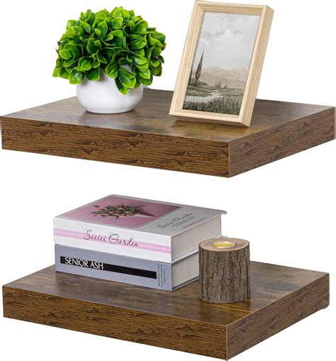 Fun Memories 16 Inch Floating Shelf Floating Book Shelves For Wall 12 Inch Deep