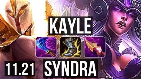 Kayle Vs Syndra Top 1300 Games 3215 12m Mastery Euw Diamond