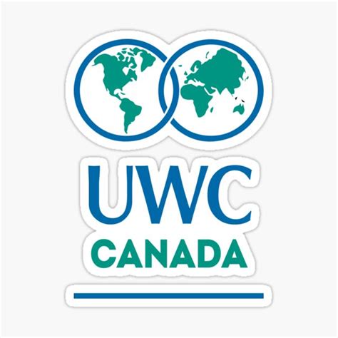 "UWC (United World Colleges) Canada Logo" Sticker for Sale by ElRojoFianso | Redbubble