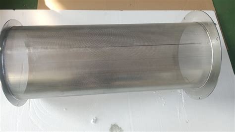 Wire Mesh Stainless Steel Filter Cylinder For Filtration Of Air Liquid