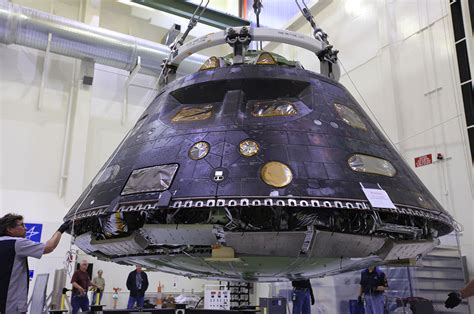 Orion Eft 1 Flown Spacecraft Joins Display In Nasa Now Exhibit