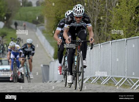 Belgian Tom Boonen Of Team Omega Pharma Quick Step Pictured In Action