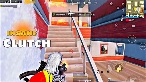 Insane Clutch 1v3 Bablu Joker Pubg Mobile Clutch Gameplay