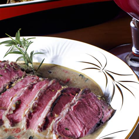 Roast Beef Al Rosmarino Con Salsa Al Vino Rosso Serendipity360