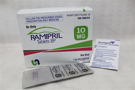 Ramipril Tablets Bp 10mg Manufacturer India Pioneer Exporter