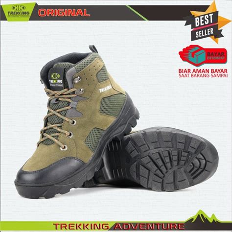 Jual Sepatu Gunung Hiking Original Trekking Safety Boots Pria Di