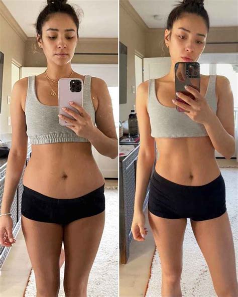 Shay Mitchell Shows Off 4 Week Body Transformation Before After Pics