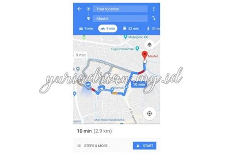 Cara Pakai Fitur Sepeda Motor Di Google Maps Yuri Adrian