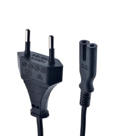 კვების კაბელი Power Supply Cable 2pin TechoCity