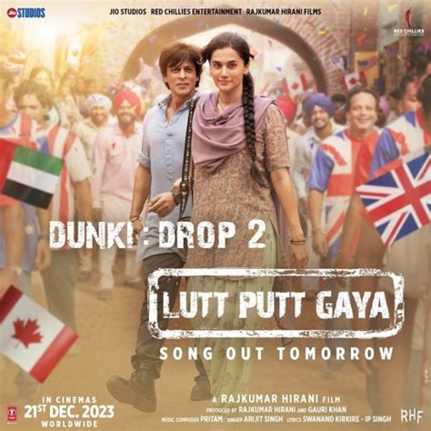 Listen to Lutt Putt Gaya - Dunki - Shah Rukh Khan - Arijit singh by New ...