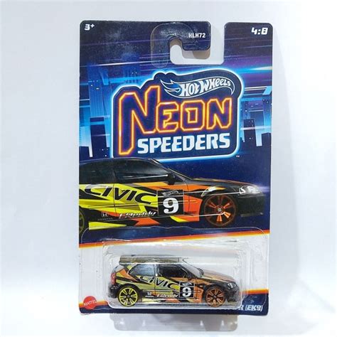 Jual Hot Wheels Honda Civic Type R EK Neon Speeders Shopee